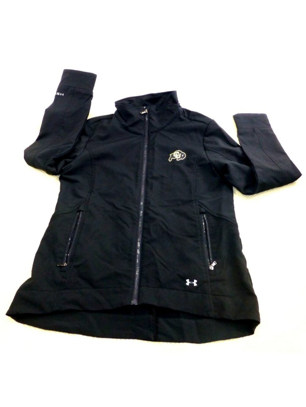 Under Armour Semi-Fitted‎ Womens Colorado Buffaloes Jacket Size M Black